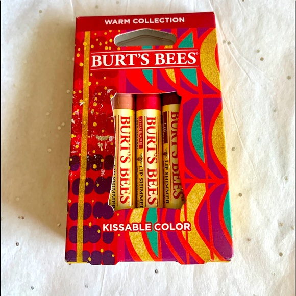 COPY - NWT BURT’s BEES💋Lip Shimmer🎁Gift Set (3/Box) - Picture 7 of 7